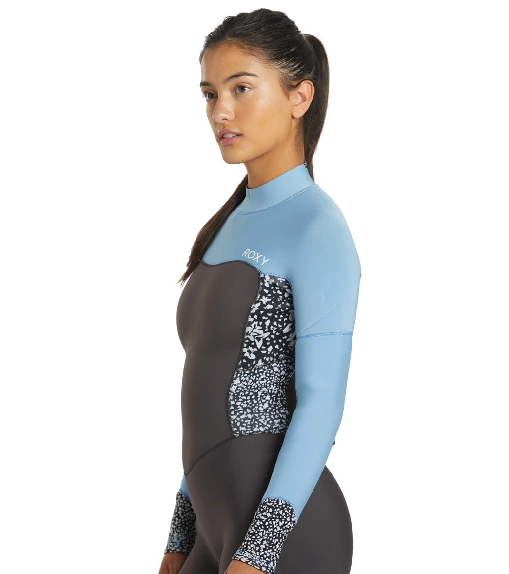 Roxy Women's 4/3mm Swell Series Back Zip Fullsuit Wetsuit 8 Roxy Women's 4/3mm Swell Series Back Zip Fullsuit Wetsuit - Image 6