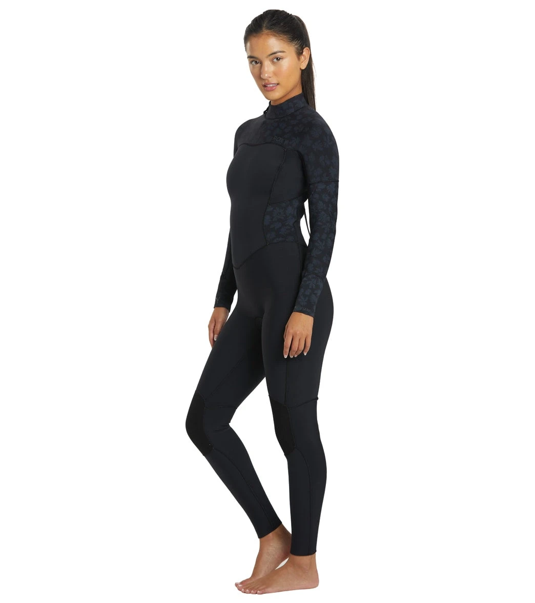 Roxy Women's 3/2mm Swell Series GBS Back Zip Fullsuit Wetsuit 4 Roxy Women's 3/2mm Swell Series GBS Back Zip Fullsuit Wetsuit - Image 2