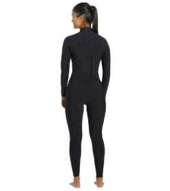 Roxy Women's 3/2mm Swell Series GBS Back Zip Fullsuit Wetsuit 11 Roxy Women's 3/2mm Swell Series GBS Back Zip Fullsuit Wetsuit -Optimal Swimming Equipment 7499384946856 black 4a