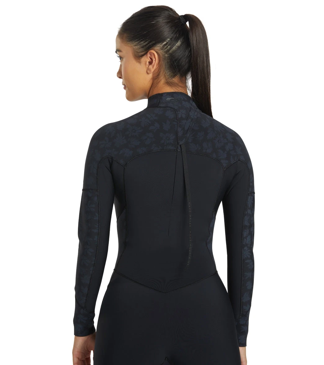 Roxy Women's 3/2mm Swell Series GBS Back Zip Fullsuit Wetsuit 7 Roxy Women's 3/2mm Swell Series GBS Back Zip Fullsuit Wetsuit - Image 5