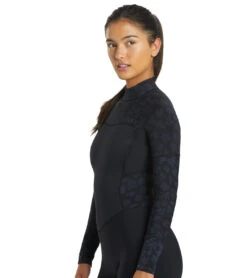 Roxy Women's 3/2mm Swell Series GBS Back Zip Fullsuit Wetsuit 13 Roxy Women's 3/2mm Swell Series GBS Back Zip Fullsuit Wetsuit -Optimal Swimming Equipment 7499384946856 black 6a