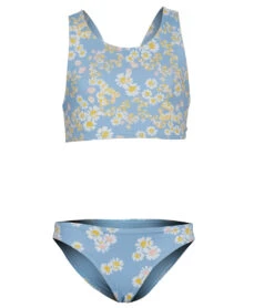 Roxy Girls' Adventurous Beachy Girl Two Piece Bikini Set (Big Kid)