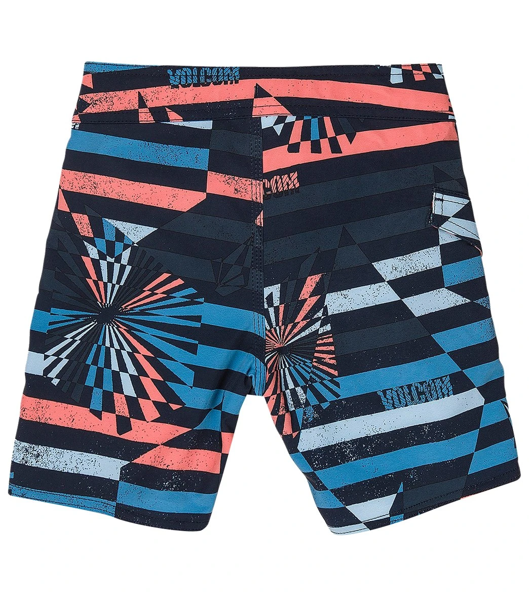 Volcom Boys' Mod Stone Stripe Boardshorts (Toddler, Little Kid) 4 Volcom Boys' Mod Stone Stripe Boardshorts (Toddler, Little Kid) - Image 2