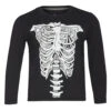 Volcom Boys' Skeleton Long Sleeve Rash Guard (Toddler, Little Kid) 2 Volcom Boys' Skeleton Long Sleeve Rash Guard (Toddler, Little Kid) -Optimal Swimming Equipment 7507603226792 black 1a