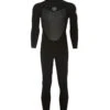 Rip Curl Men's 4/3mm Flashbomb Long Sleeve Back Zip Fullsuit Wetsuit -Optimal Swimming Equipment 7510130426024 black 1a