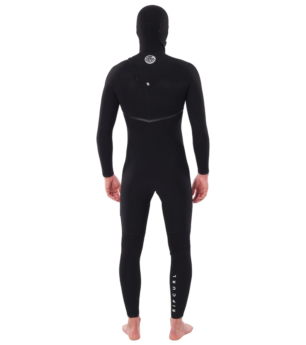 Rip Curl Men's 4/3mm E-Bomb Long Sleeve Zip Free Hooded Fullsuit Wetsuit 5 Rip Curl Men's 4/3mm E-Bomb Long Sleeve Zip Free Hooded Fullsuit Wetsuit - Image 3