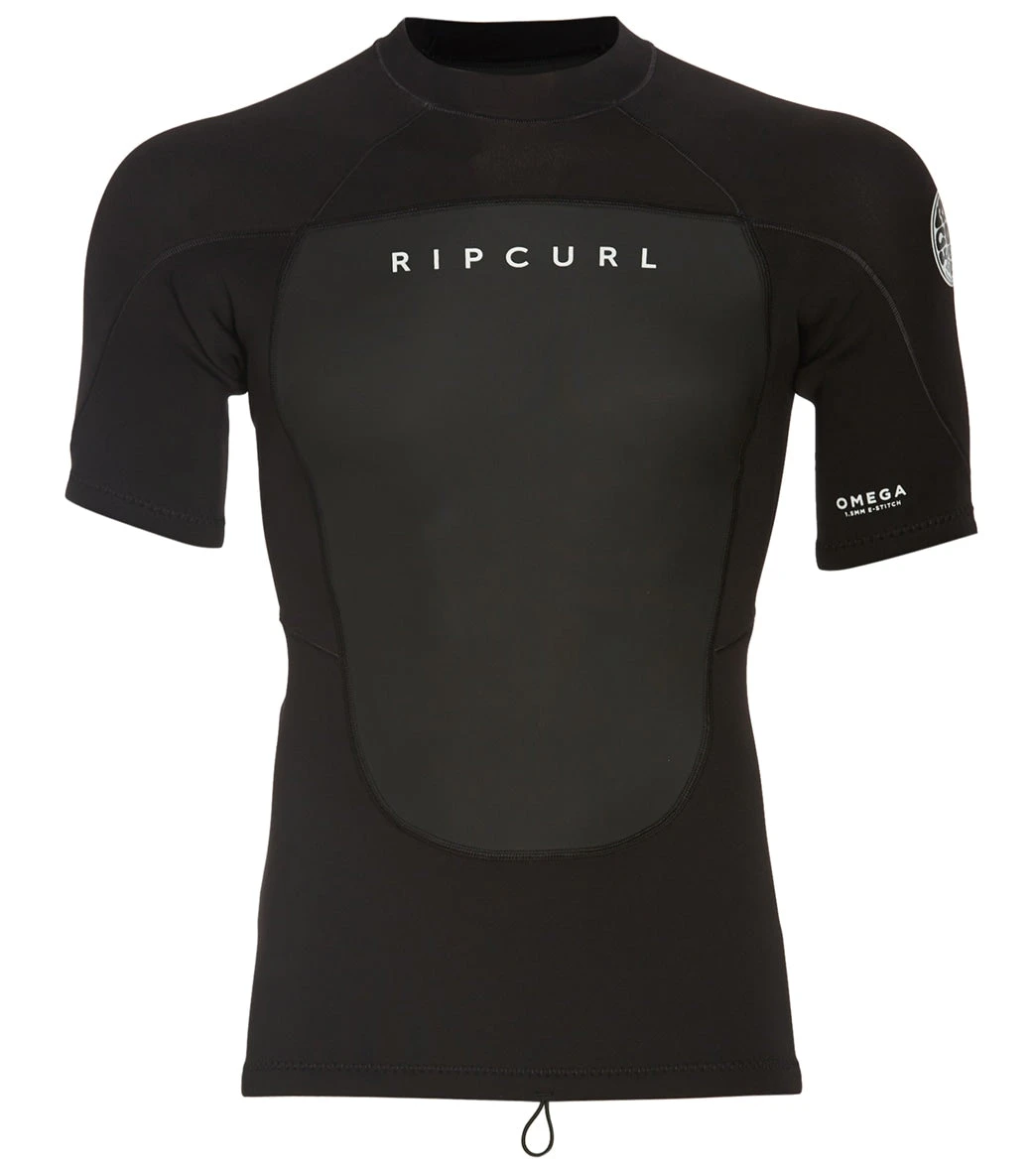 Rip Curl Men's 1.5mm Omega Short Sleeve Back Zip Wetsuit Jacket 3 Rip Curl Men's 1.5mm Omega Short Sleeve Back Zip Wetsuit Jacket