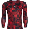 Men's Skin Cooler Long Sleeve Top -Optimal Swimming Equipment 7546153468072 redcamouflage 1a