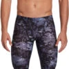 Nike Men's HydraStrong Multi Print Jammer Swimsuit -Optimal Swimming Equipment 7547163377832 irongrey 1a