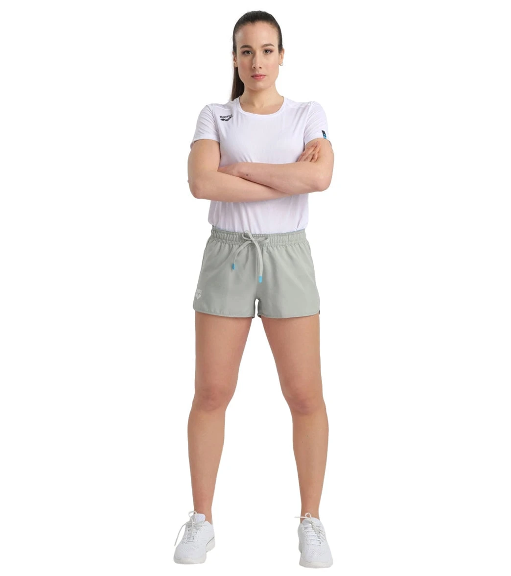 Arena Women's Solid Team Shorts 5 Arena Women's Solid Team Shorts - Image 3