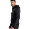 Arena Unisex Team Half-Quilted Hooded Front Zip Jacket -Optimal Swimming Equipment 7577681952936 black 1a