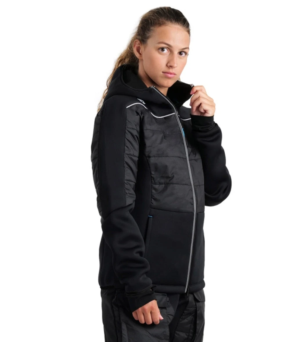 Arena Unisex Team Half-Quilted Hooded Front Zip Jacket 5 Arena Unisex Team Half-Quilted Hooded Front Zip Jacket - Image 3