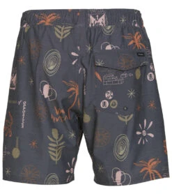 RVCA Men's 17" Wild Card Swim Trunks 5 RVCA Men's 17" Wild Card Swim Trunks -Optimal Swimming Equipment 7580726984872 moodyblue 2a