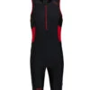 Zone3 Men's Activate Trisuit -Optimal Swimming Equipment 7583264833704 blackred 1a