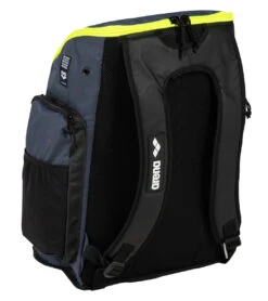 Arena Spiky III 45 Backpack -Optimal Swimming Equipment 7599092793512 navyneonyellow 6a