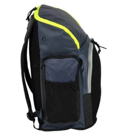 Arena Spiky III 45 Backpack -Optimal Swimming Equipment 7599092793512 navyneonyellow 8a
