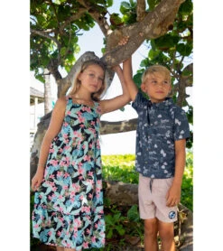 Girls' Coastline Dress (Toddler, Little Kid, Big Kid) 10 Girls' Coastline Dress (Toddler, Little Kid, Big Kid) -Optimal Swimming Equipment 7600913088680 black 4a