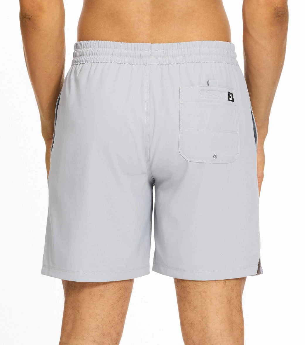 Puma Men's 7" Quickdry Branded Swim Trunks 4 Puma Men's 7" Quickdry Branded Swim Trunks - Image 2