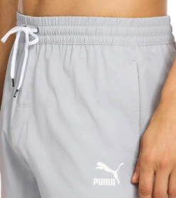 Puma Men's 7" Quickdry Branded Swim Trunks 8 Puma Men's 7" Quickdry Branded Swim Trunks -Optimal Swimming Equipment 7621702418600 coolmidgrey 3a