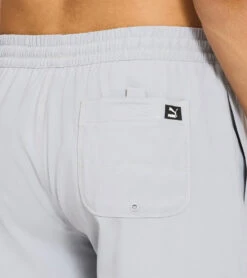 Puma Men's 7" Quickdry Branded Swim Trunks 9 Puma Men's 7" Quickdry Branded Swim Trunks -Optimal Swimming Equipment 7621702418600 coolmidgrey 4a