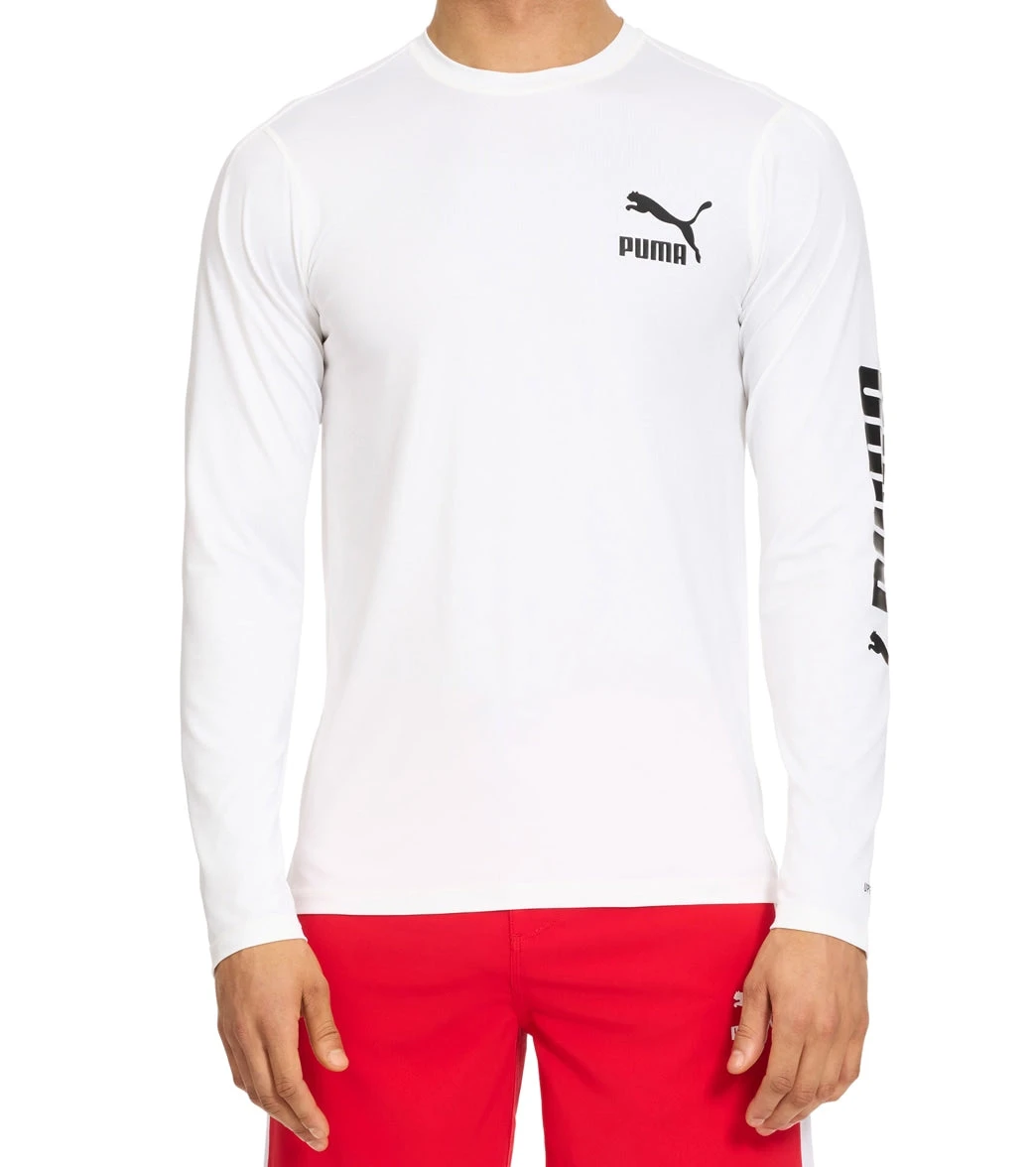 Puma Men's Quickdry Regular Fit Long Sleeve Rash Guard 3 Puma Men's Quickdry Regular Fit Long Sleeve Rash Guard