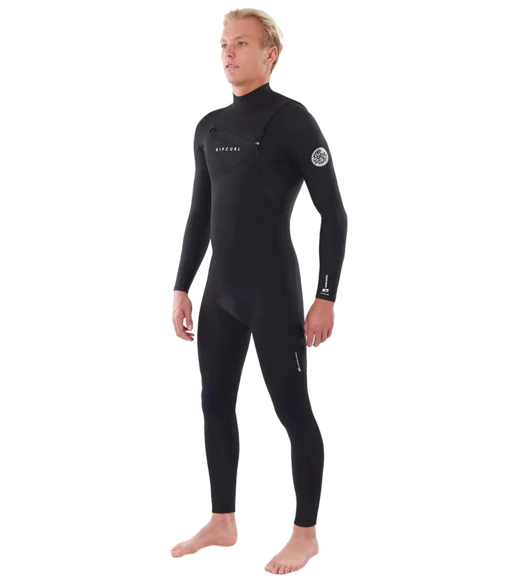 Rip Curl Men's 4/3MM Dawn Patrol Chest Zip Fullsuit Wetsuit 4 Rip Curl Men's 4/3MM Dawn Patrol Chest Zip Fullsuit Wetsuit - Image 2
