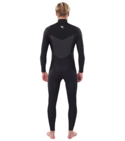 Rip Curl Men's 4/3MM Dawn Patrol Chest Zip Fullsuit Wetsuit 7 Rip Curl Men's 4/3MM Dawn Patrol Chest Zip Fullsuit Wetsuit -Optimal Swimming Equipment 7628056232104 black 3a