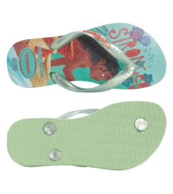 Havaianas Kids' Slim Princess Flip Flop (Toddler, Little Kid) -Optimal Swimming Equipment 7638966665384 citronella 4a