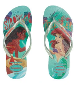 Havaianas Kids' Slim Princess Flip Flop (Toddler, Little Kid) -Optimal Swimming Equipment 7638966665384 citronella 5a