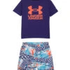 Under Armour Boys' UA Checker Mash Short Sleeve Swim Set (Toddler, Little Kid) 1 Under Armour Boys' UA Checker Mash Short Sleeve Swim Set (Toddler, Little Kid) -Optimal Swimming Equipment 7647429689512 sonarblue 1a