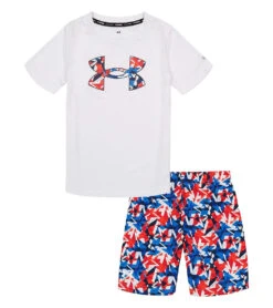 Under Armour Boys' UA Freedom Start Short Sleeve Swim Set (Baby)