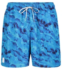 Under Armour Men's UA Ridge Dye Swim Trunks -Optimal Swimming Equipment 7650528264360 glacierblue 6a