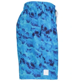 Under Armour Men's UA Ridge Dye Swim Trunks -Optimal Swimming Equipment 7650528264360 glacierblue 7a