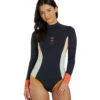 Rip Curl Women's Melting Waves Long Sleeve UPF 50 One Piece Swimsuit 1 Rip Curl Women's Melting Waves Long Sleeve UPF 50 One Piece Swimsuit -Optimal Swimming Equipment 7658702700712 multico 1a