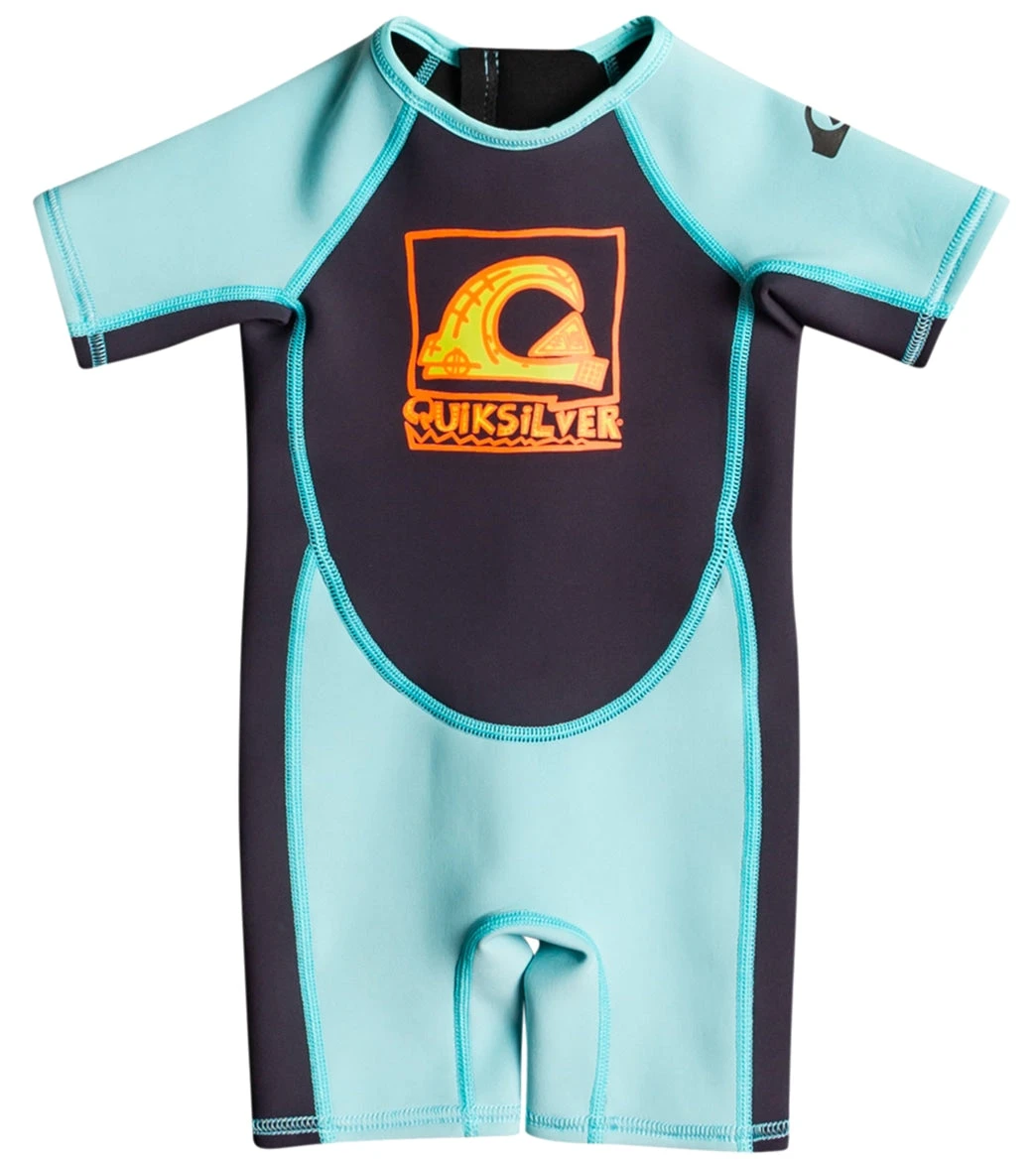 Quiksilver Youth 1.5mm Toddler Back Zip Short Sleeve Springsuit Wetsuit 3 Quiksilver Youth 1.5mm Toddler Back Zip Short Sleeve Springsuit Wetsuit
