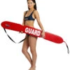 USA 53" Mesh Cutaway Rescue Tube 1 USA 53" Mesh Cutaway Rescue Tube -Optimal Swimming Equipment 7748665180328 red 1a