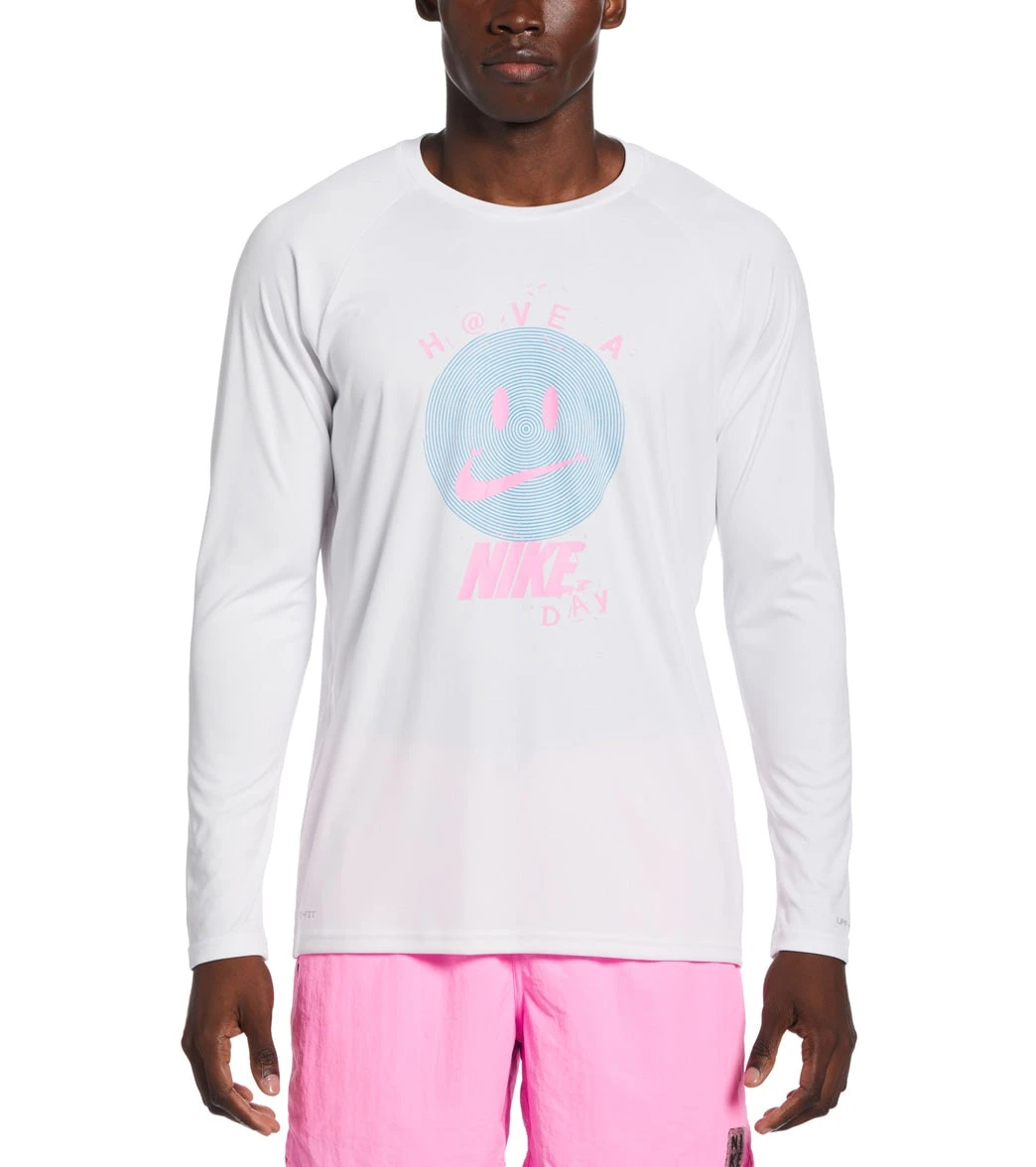 Nike Men's Hydro Long Sleeve Swim Shirt 3 Nike Men's Hydro Long Sleeve Swim Shirt
