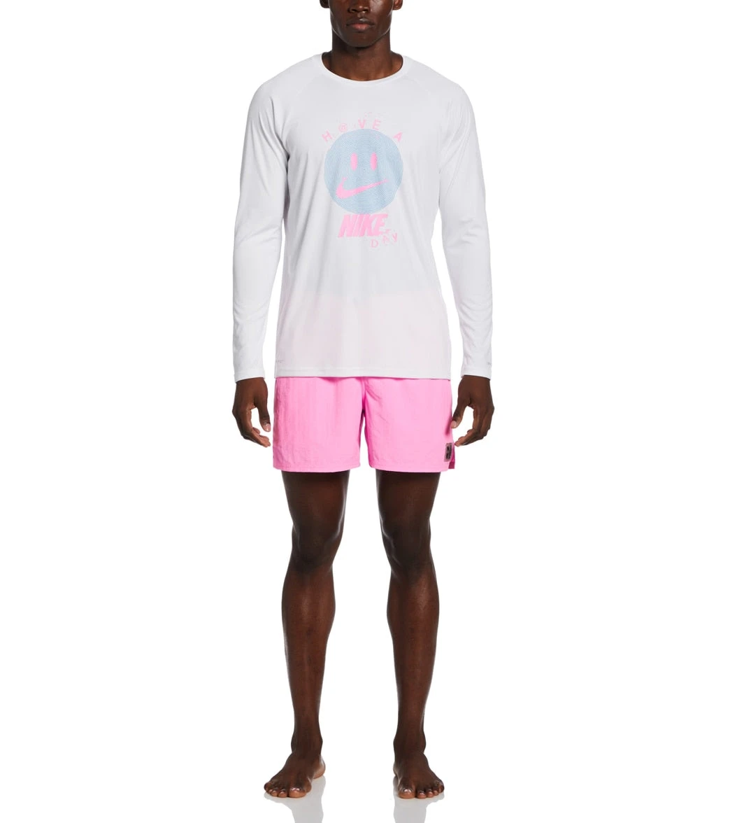 Nike Men's Hydro Long Sleeve Swim Shirt 5 Nike Men's Hydro Long Sleeve Swim Shirt - Image 3