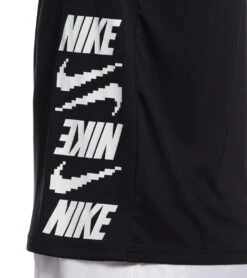 Nike Men's Hydro Short Sleeve Swim Shirt 11 Nike Men's Hydro Short Sleeve Swim Shirt -Optimal Swimming Equipment 7761617191080 black 5a