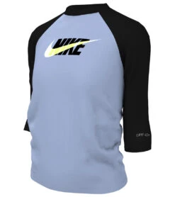 Nike Girls' Logo Hydro Short Sleeve Rashguard (Big Kid) 6 Nike Girls' Logo Hydro Short Sleeve Rashguard (Big Kid) -Optimal Swimming Equipment 7763489063080 cobaltbliss 2a