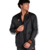 Arena Unisex 50th Anniversary Black Full Zip Jacket -Optimal Swimming Equipment 7769067421864 blackmultiwhiteblack 1a