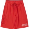 Lifeguard Men's Solid Board Short 1 Lifeguard Men's Solid Board Short -Optimal Swimming Equipment 7775091687592 red 1a