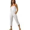 Prana Women's Fernie Jumpsuit -Optimal Swimming Equipment 7777429160104 white 1a