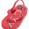 Roxy Girls' TW Vista III Flip Flops (Baby, Toddler) 2 Roxy Girls' TW Vista III Flip Flops (Baby, Toddler) -Optimal Swimming Equipment 7777953022120 berry 1a