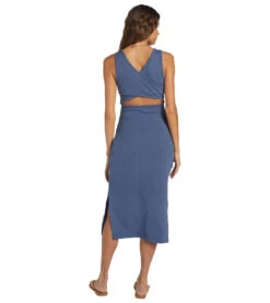 Roxy Women's Good Keepsake Dress -Optimal Swimming Equipment 7778373796008 bijoublue 3a