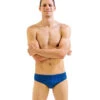 FINIS Boys' Maze Brief Swimsuit -Optimal Swimming Equipment 7781048549544 mazeblue 1a