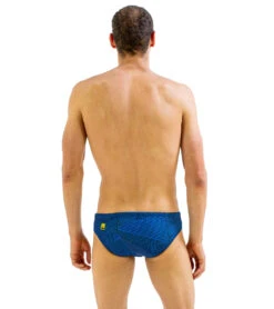 FINIS Boys' Maze Brief Swimsuit -Optimal Swimming Equipment 7781048549544 mazeblue 3a