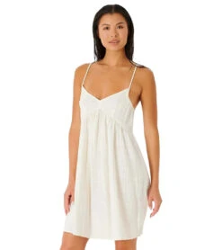 Rip Curl Women's Classic Surf Cover Up Dress -Optimal Swimming Equipment 7787983634600 bone 2a