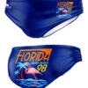 TURBO Men's Florida Water Polo Brief Swimsuit -Optimal Swimming Equipment 7792778969256 navy 1a